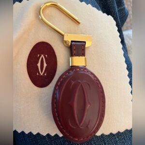Cartier - must de Cartier key ring $125